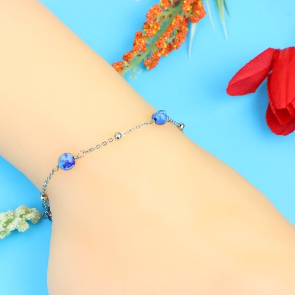 Elegant Handmade Anklet – Perfect for Women & Girls | Ideal Gift Option, DYC1676 - Picture 6 of 7